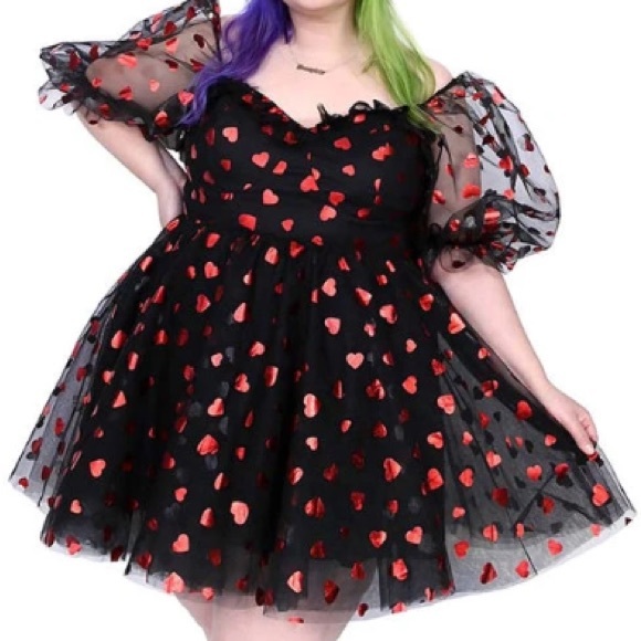 FOXBLOOD Queen Of Hearts | PARTY DRESS [LIMITED EDITION] - Picture 1 of 6